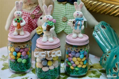 Easter Bunny Candy Jar Annmarie John