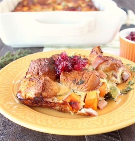 Breakfast Casserole With Thanksgiving Leftovers