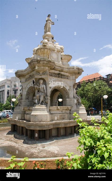 Flora Fountain Mumbai Stock Photo Alamy