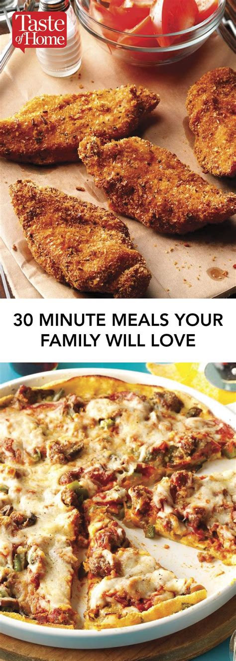 Your Family with Absolutely Love These 30 Minute Meals ...