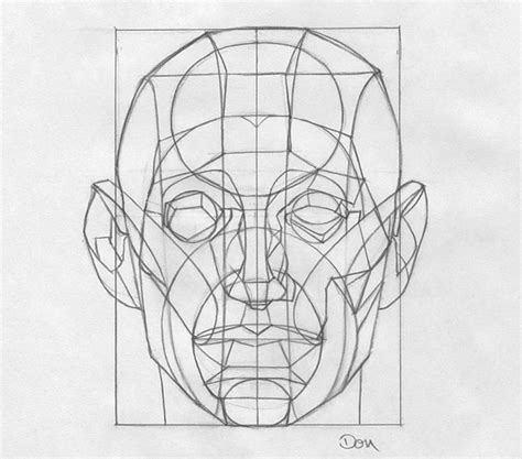 Image Result For Frank Reilly Face Method Drawing Portrait Drawing Sketch Book Human Drawing