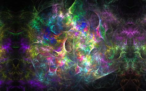 Fractal Rainbows Wallpaper And Background Image