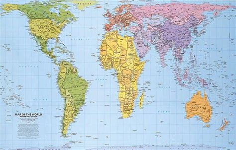 Real Map Of The World Map Of The World