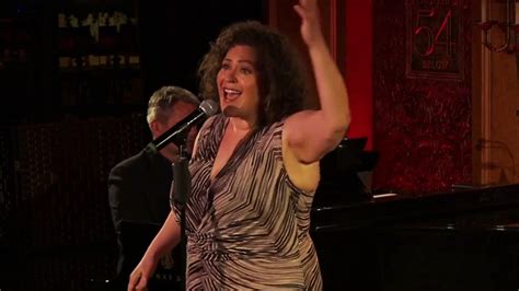 Lucia Spina Sings Everythings Coming Up Roses For Sondheim Unplugged At Feinsteins54 Below