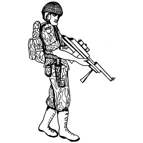 What kind of drawings were used in world war 2? Military Soldier Drawing at GetDrawings | Free download