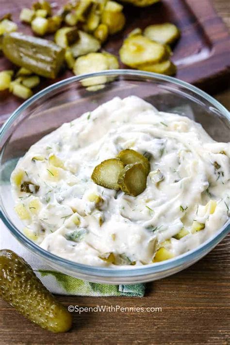 Dill Pickle Tartar Sauce Spend With Pennies