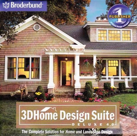 Interior design, home design and landscape design software. 3D Home Design Suite Deluxe 4.0 PC CD 5 house tools + 3D ...
