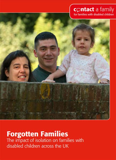 Forgotten Families The Impact Of Isolation On Families With Disabled