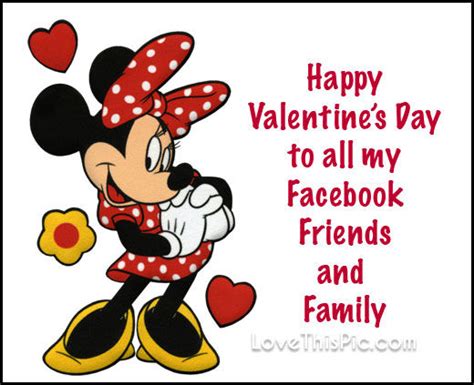 Through this beautiful text message, i send happy valentine day messages for my friends and family and wish you have a beautiful celebration of the. Valentine's Day For Facebook Friends And Family Pictures ...
