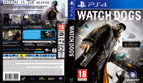 Watch Dogs Dvd Cover 2014 Ps4 German
