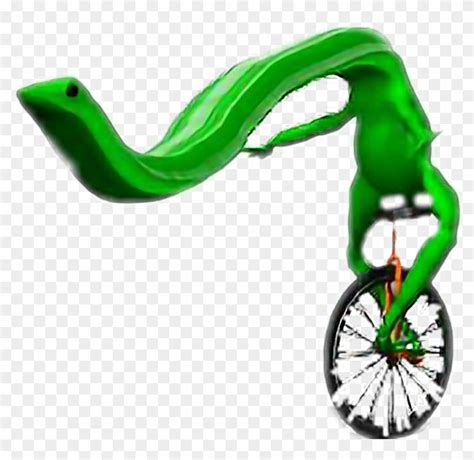 Unicycle Frog Meme