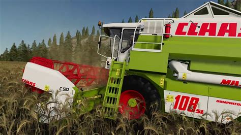 Fs 19 Claas Combine Harvesters Youtube