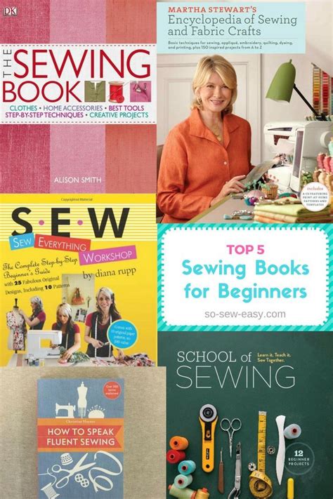 Top 5 Sewing Books For Beginners So Sew Top 5 Sewing