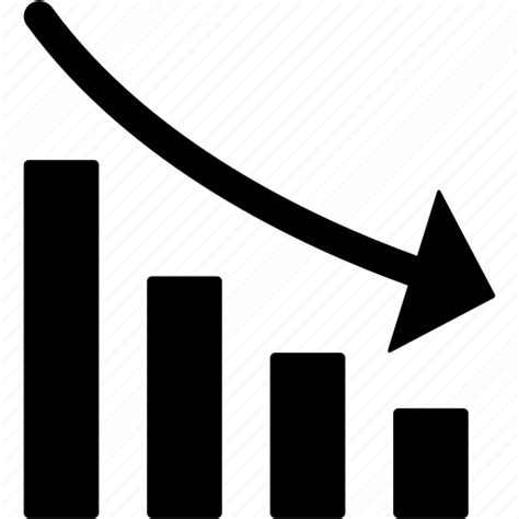 Chart Decrease Diagram Graph Statistics Icon