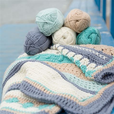 Crochet Striped Afghan Club Gallery Annie S Publishing Products