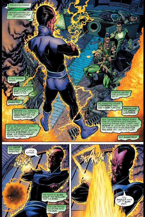 Sinestro Vs Green Lantern And Green Arrow Comicnewbies