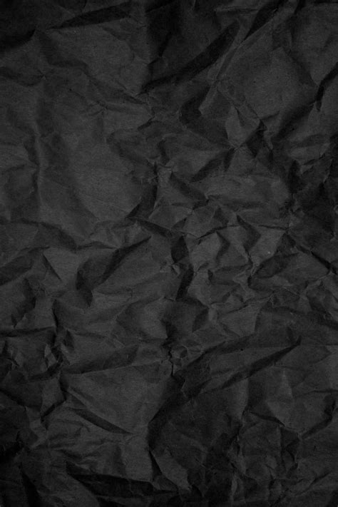 Crumpled Black Paper Texture Cinevic