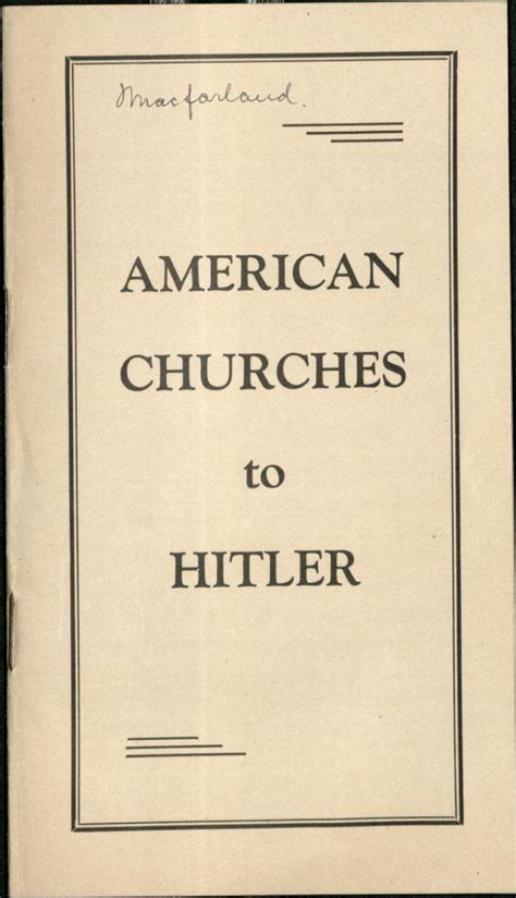 american churches to hitler experiencing history holocaust sources in context