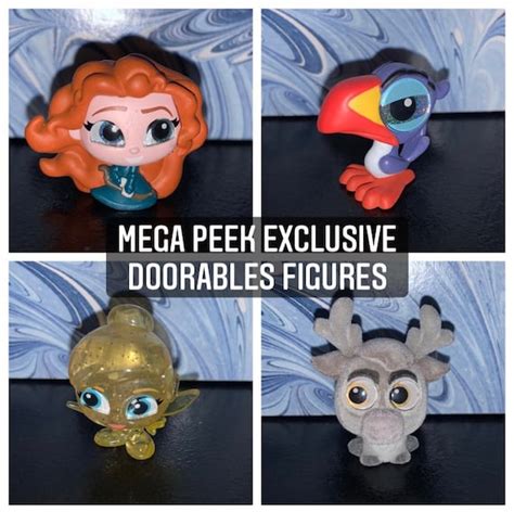 Disney Doorables Mega Peek Exclusive Figures Etsy