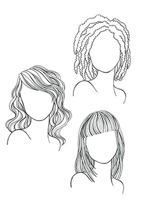 A tutorial on how to draw and color different hairstyles. Best Haircut for Your Face - Styles by Hair Type