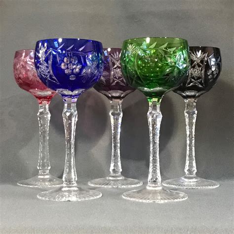 Bohemian Wine Glasses Antique Glass Hemswell Antique Centres