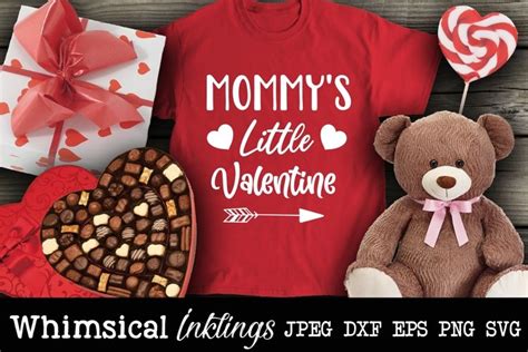 Mommy's Little Valentine SVG (1095062)