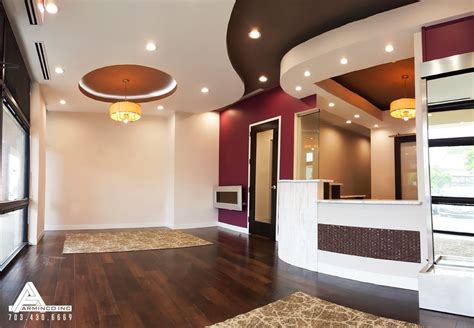Contemporary But Traditional Reception Dental Office Design By Arminco
