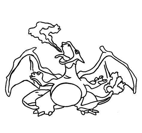 Pokemon Charizard Free Printable Coloring Pages Coloring Cool