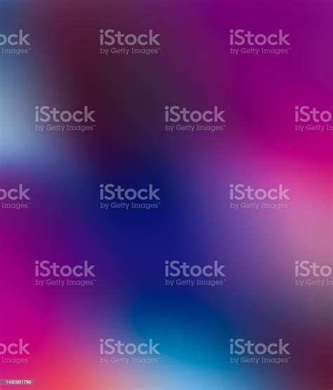 Blurred Abstract Gradient Blue Magenta Color Transition Colourful