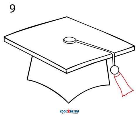 How To Draw A Graduation Cap Step By Step Pictures Cool2bkids