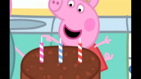 Peppa Pig Cartoon English Episodes S01e18 Mummy Pigs Birthday Funny