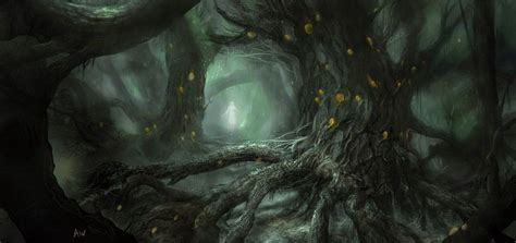 Dark Forest By Mutiny In The Air Digital Art Drawings And Paintings