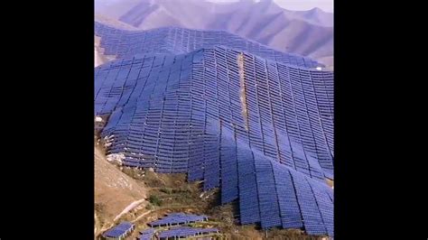 The Taihang Solar Farm In China Youtube