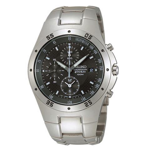 It is a lustrous transition metal with a silver color, low density, and high strength. Seiko horloge SND419P1 titanium chronograaf | Kish.nl