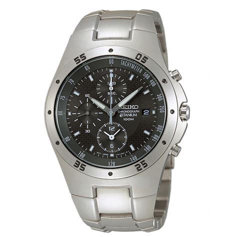 A chemical element, atomic number 22; Seiko horloge SND419P1 titanium chronograaf | Kish.nl