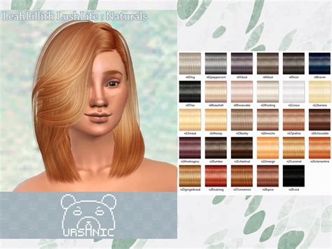 The Sims Resource Leah Lillith Lush Life Hair Retexture Mesh Needed