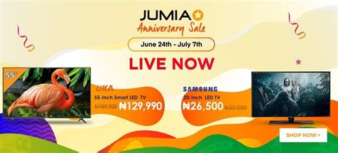 Jumia Anniversary Sale Deals On 7th Jumia Birthday Party Nigeria