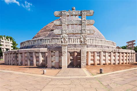 Sanchi Stupa Monument Sanchi Stupa Is One Of The Oldest And Most