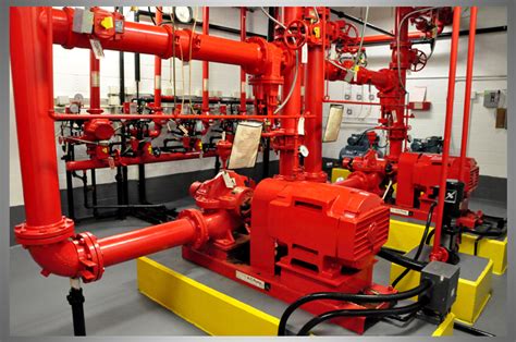 • fire pump and automatic sprinkler system riser rooms shall be designed with. Mechanical Areas