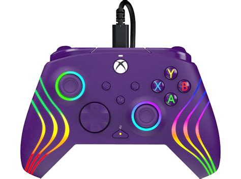 Pdp Controller Afterglow Wave Purple Xbox Series X