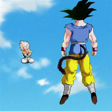 Gotenks And Gt Goku By Vegitogtx On Deviantart