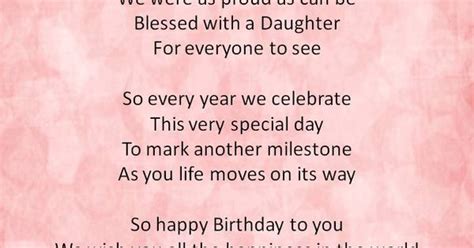 Daughter Birthday Poems Results 1 15 Out Of 4630000 For Happy