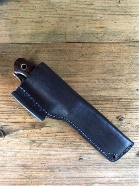 A Wright And Son Sheffield England Bushcraft Hunting Knife With Ebony