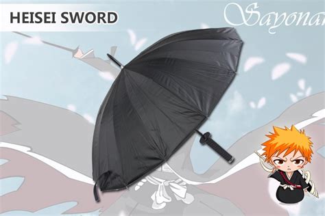 Buy Cosplay Anime Bleach Sword Umbrella Black