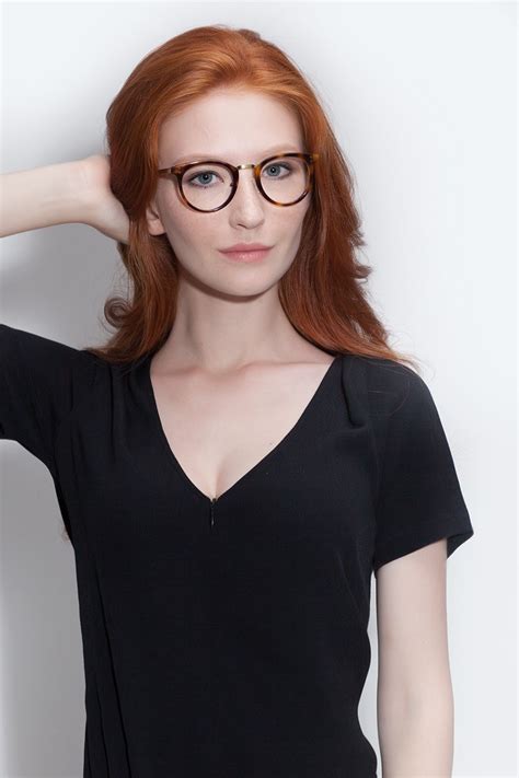 Nostalgia Round Caramel Glasses For Women Eyebuydirect