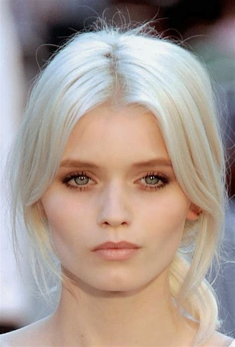 More vibrant and deep in color than strawberry tones, cherry blonde is less natural looking and more the right shade of blond will depend on your colorings and undertones. diddy&cas: HAIR ENVY..... PLATINUM BLONDE