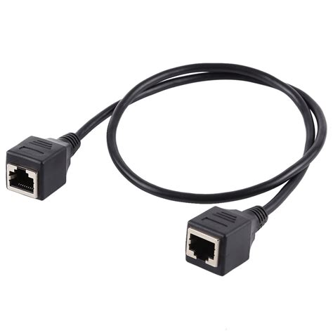 30cm 1ft Ethernet Lan Female To Female Network Cable Rj45 Extension