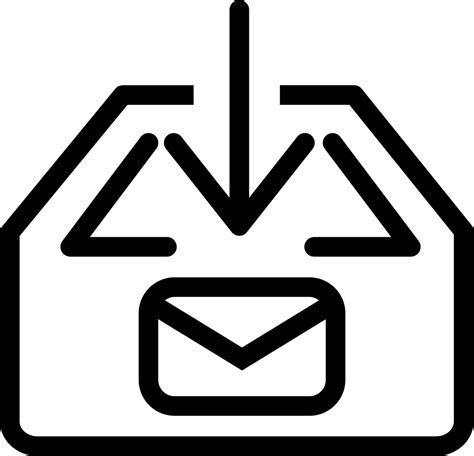 Inbox Svg Png Icon Free Download 190635 Onlinewebfontscom