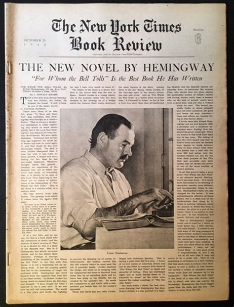 The New York Times Book Review October 20th 1940