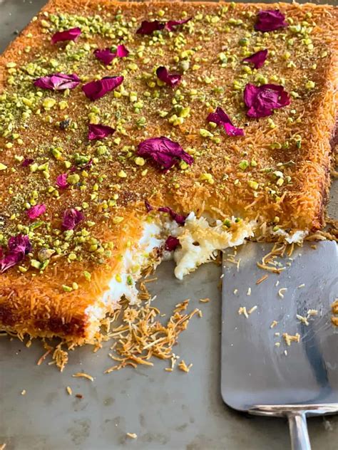Knafeh Recipe With Sweet Cheese Besto Blog